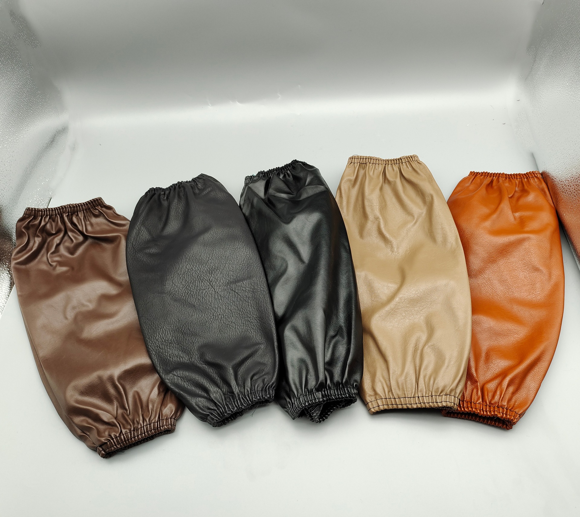 加大加厚防水皮袖套跑量款袖套防污套袖皮革套袖