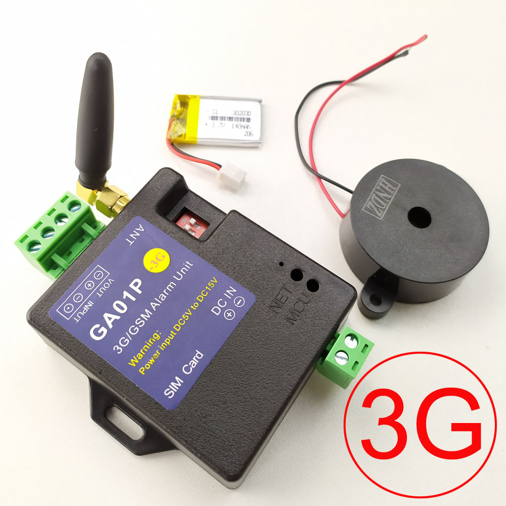 3G版本GA01P迷你智能远程断电停电报警及一路报警短信电话报警器