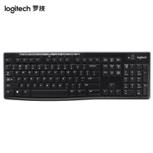 罗技（Logitech）K270无线键盘 全尺寸多媒体键盘