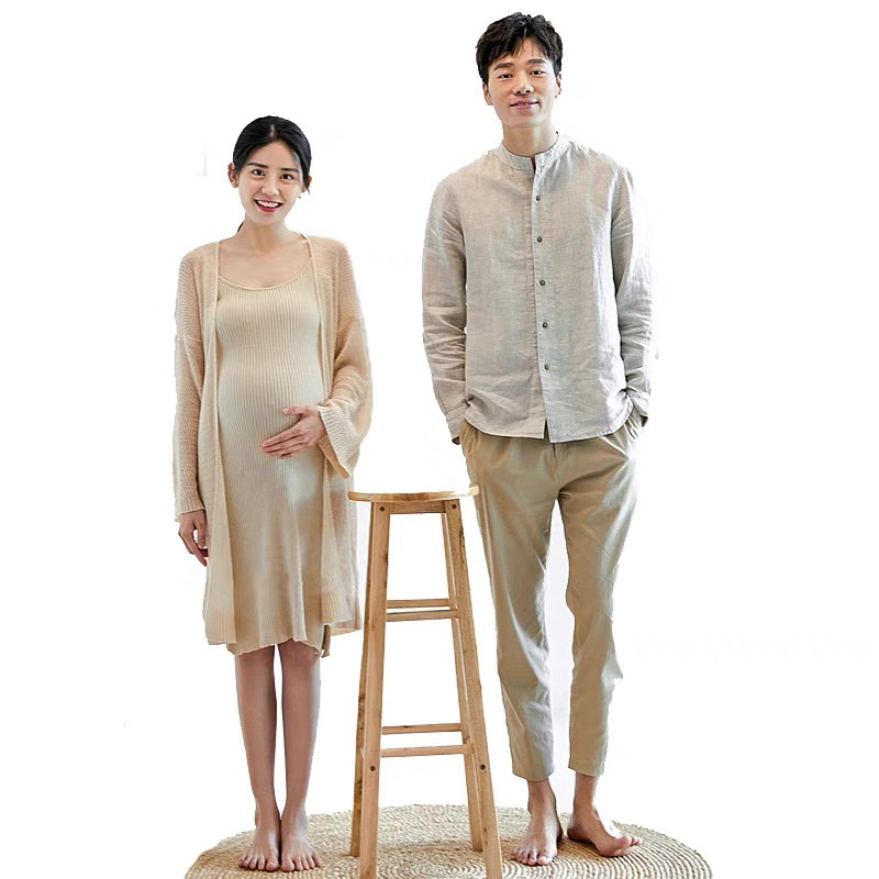 810新款韩式时尚孕妇大肚艺术照夫妻情侣家居风影楼写真主题服装
