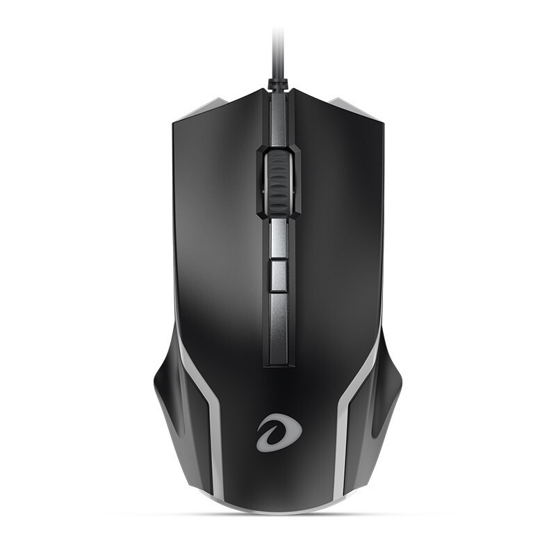 达尔优vx10牧马人鼠标rgb幻彩背光电竞电脑lol吃鸡cf办公家用网吧