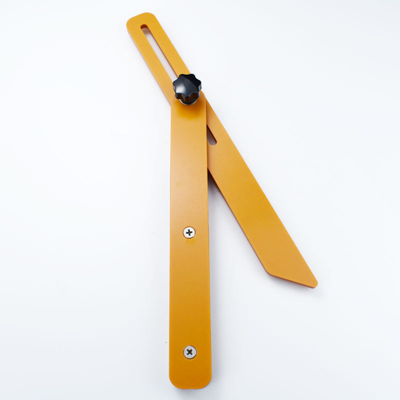 木工活尺活动角尺木匠划线测量工具 电木直角斜角t型可调节角度尺