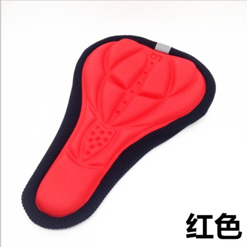 Bicycle Fixture and Fitting Bicycle Cushion Cover Silicone Mountain Bike Seat Cover Riding 3d Saddle Cover Seat Cover