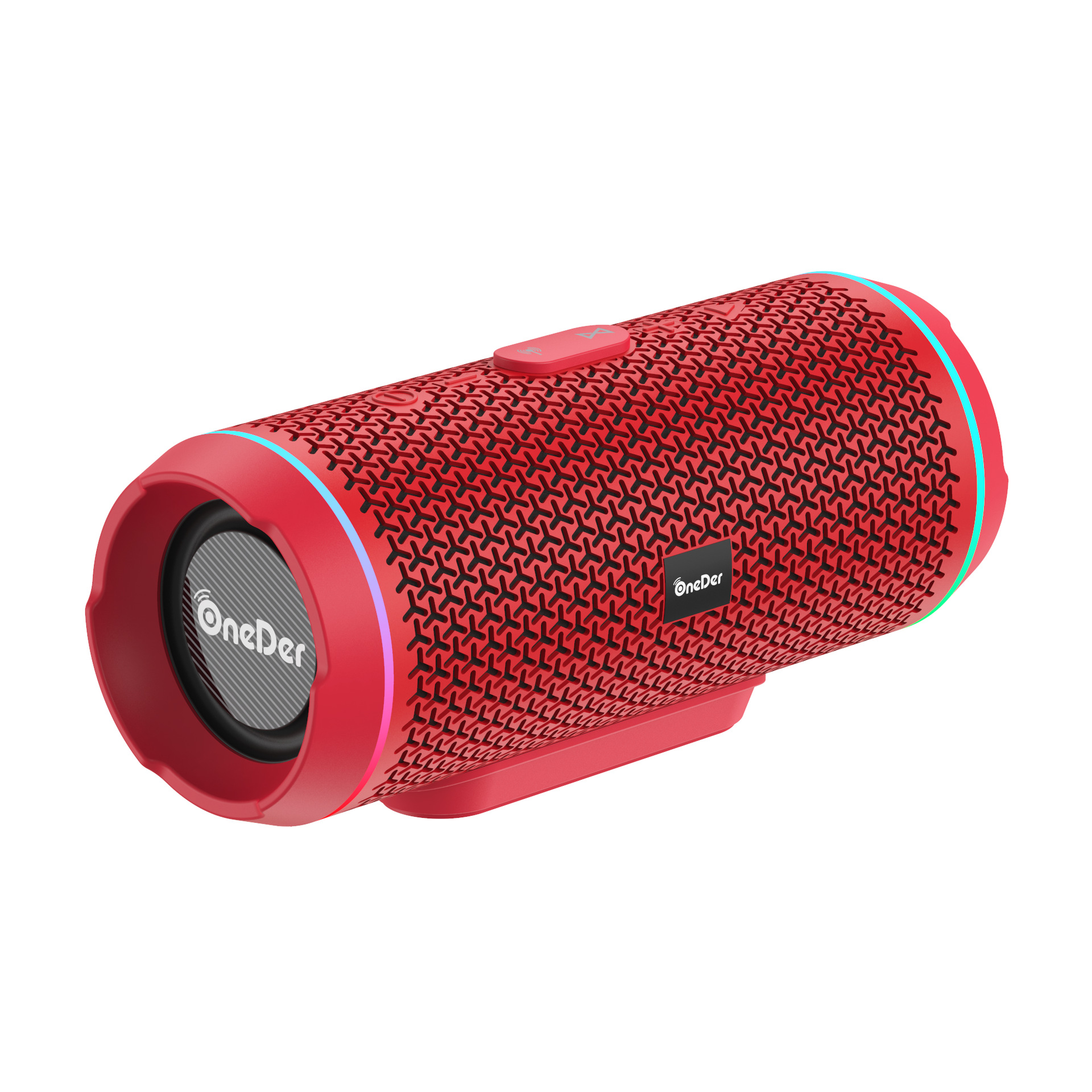 tws蓝牙音箱户外骑行自行车音响带led彩灯发光新款外贸创意低音炮