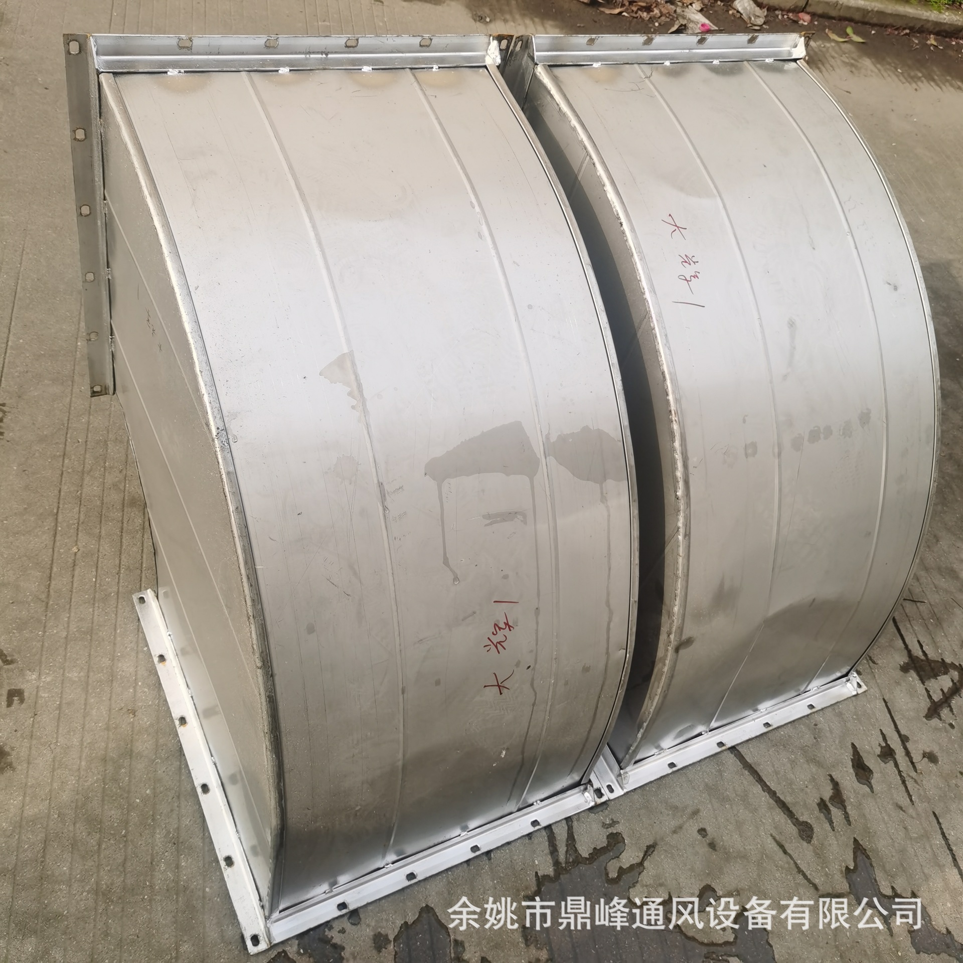 不锈钢90度方弯头工业排气方形转接配件