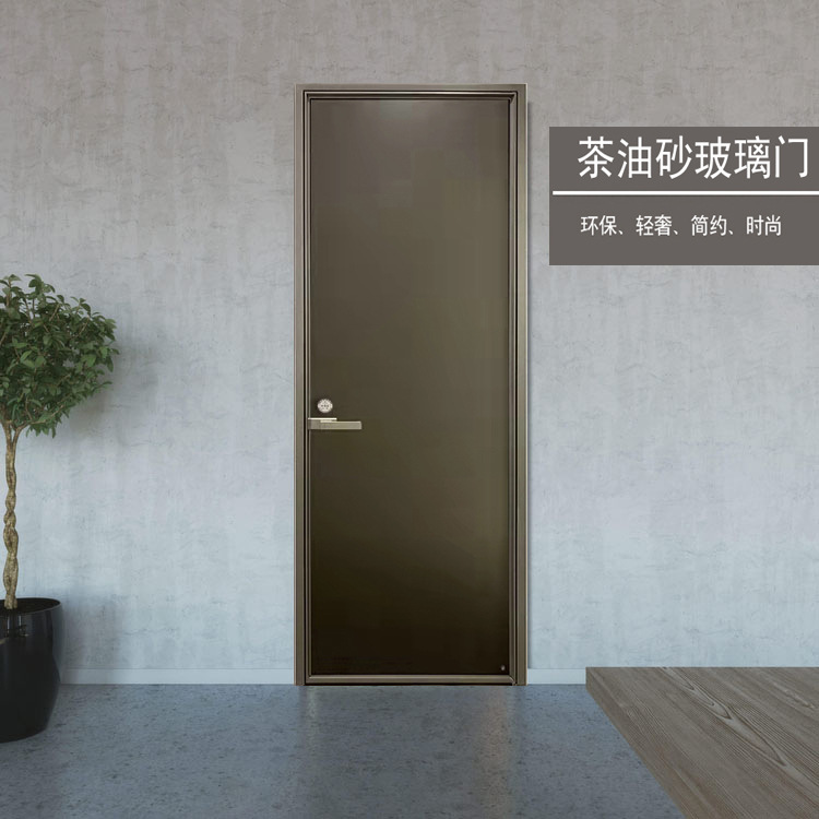 卫生间艺术玻璃门