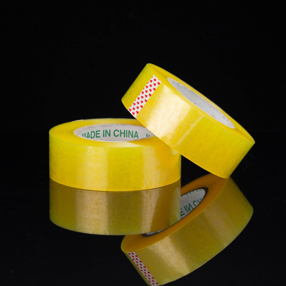 Large Quantity Width Laminating Film Wholesale Transparent Tape Large Roll Full Box Sealing Tape Yellow Tape Express Packaging Tape Packaging