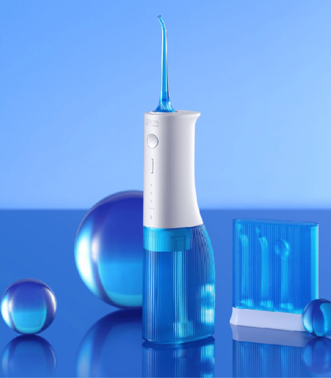 素士w3pro冲牙器点射模式可拆卸水箱