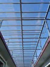 阳光板pc有机玻璃全透明塑料户外阳光房遮雨棚屋顶阳台采光耐力板