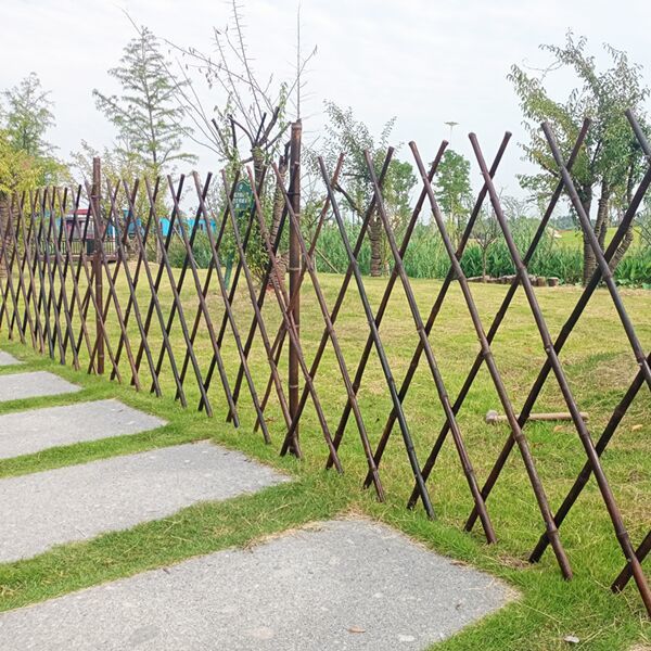 31成交26件防腐插地木栅栏田园花园庭院护栏花坛草坪公园木篱笆伸缩