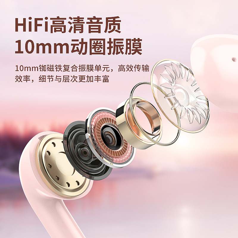 Cross-Border New Arrival Wireless Bluetooth Headset TWS in-Ear Sports Stereo