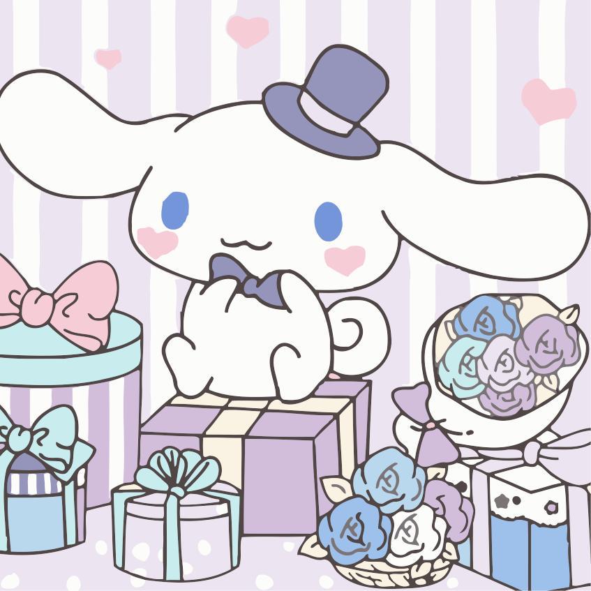 新款儿童数字油画20*20绷框卡通玉桂狗填色diy手绘油画厂家批发