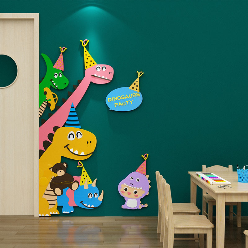 画室环创布置墙面创意美术教室辅导班培训机构装饰文化墙贴幼儿园