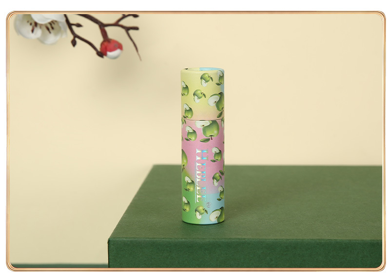 厂家批发口红唇膏纸罐旋转螺旋式口红包装纸管化妆品香体膏纸罐