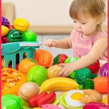 儿童过家家玩具厨房切水果套装宝宝可男孩女孩蛋糕切切乐新年真实