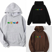 Multi Colors Multi Behaviors Print Hoodie Hoodies F