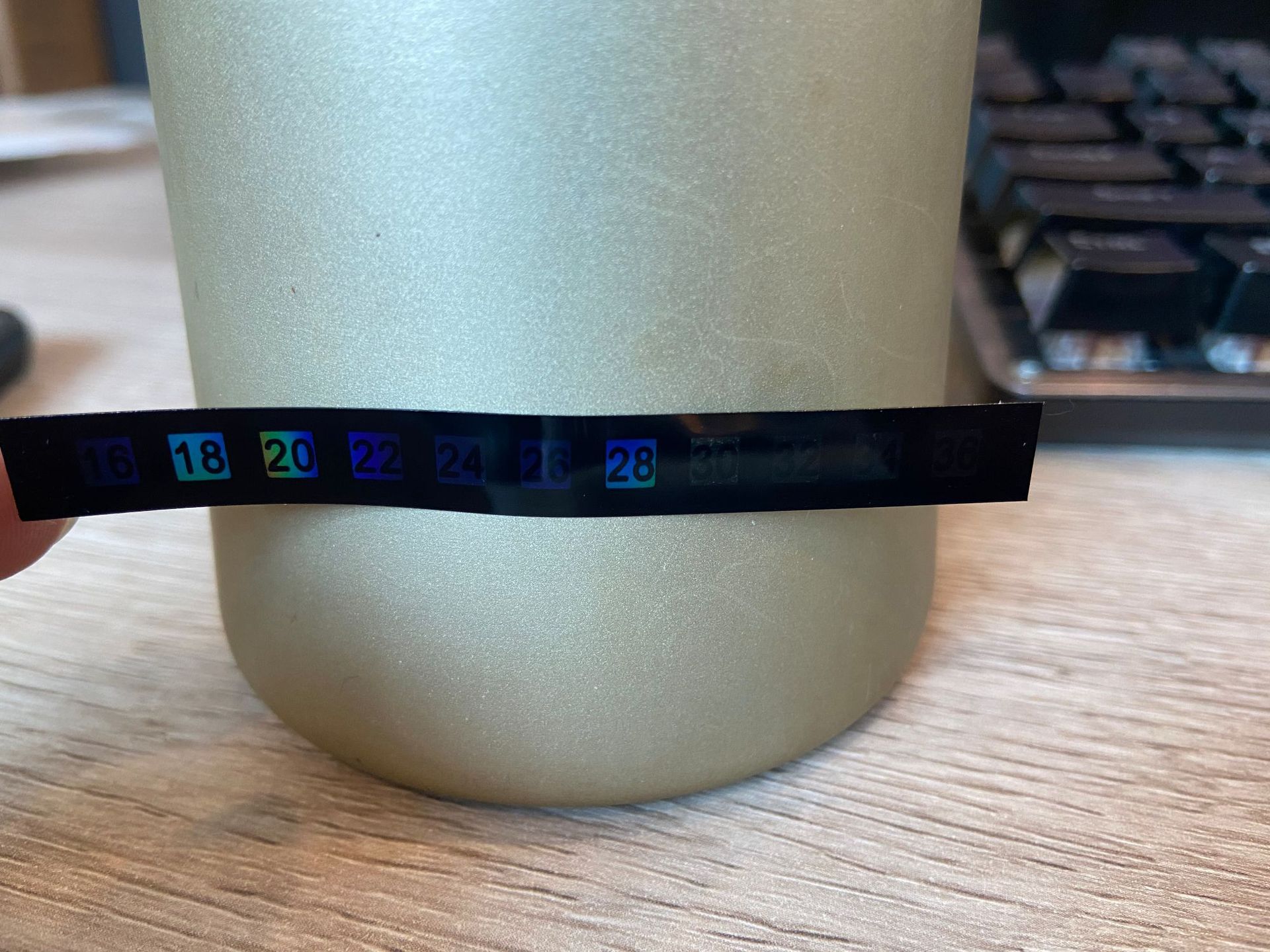 贴片温度计 数字变色温度计 液晶显色 贴片式温度计 厂家定制