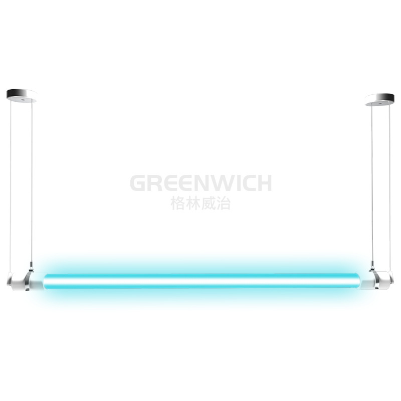 360度吊挂式紫外线消毒灯学校幼儿园除螨杀菌灯石英灯管40W  30W