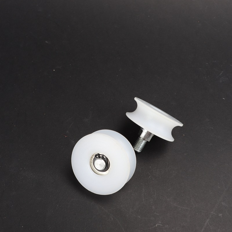 供应尼龙导轮 尼龙传动导轮 u型槽轮导轮 工业用自润滑尼龙导轮