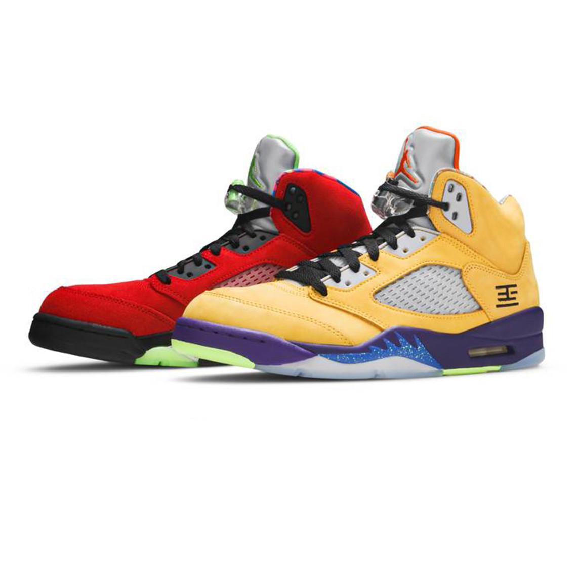 aj5流川枫白红联名黑蝉翼白紫葡萄乔aj5男鞋高帮篮球鞋透气运动鞋