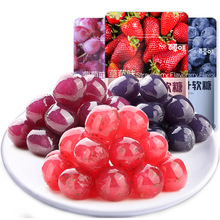百草味爆浆果汁软糖（蓝莓味）45g  箱规100包