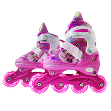 溜冰鞋男童女童轮滑鞋儿童冰旱冰鞋男孩女孩成人初学者潮专业工厂