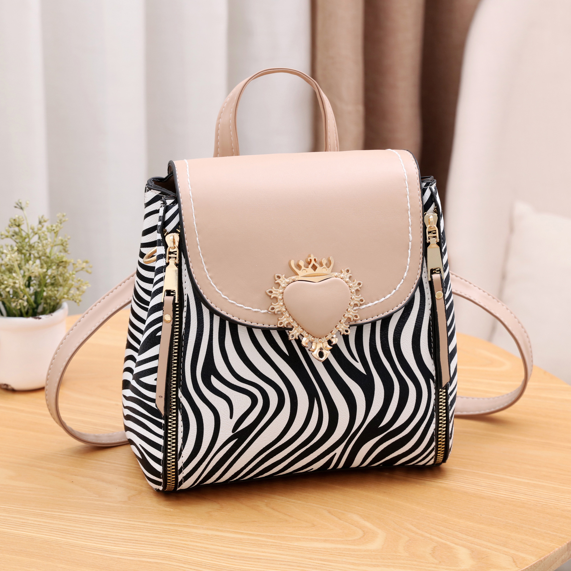 Manufacturer Mini Backpack Women's New Korean Style Fashion Casual and Multi-Purpose Small Backpack Shoulder Crossbody One Piece Dropshipping