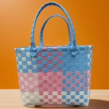 包邮手工编织包敞口大容量菜篮子创意diy伴手礼包包女士手提包