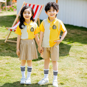 夏季幼儿园园服套装夏装大班毕业服一年级夏天儿童班服小学生校服