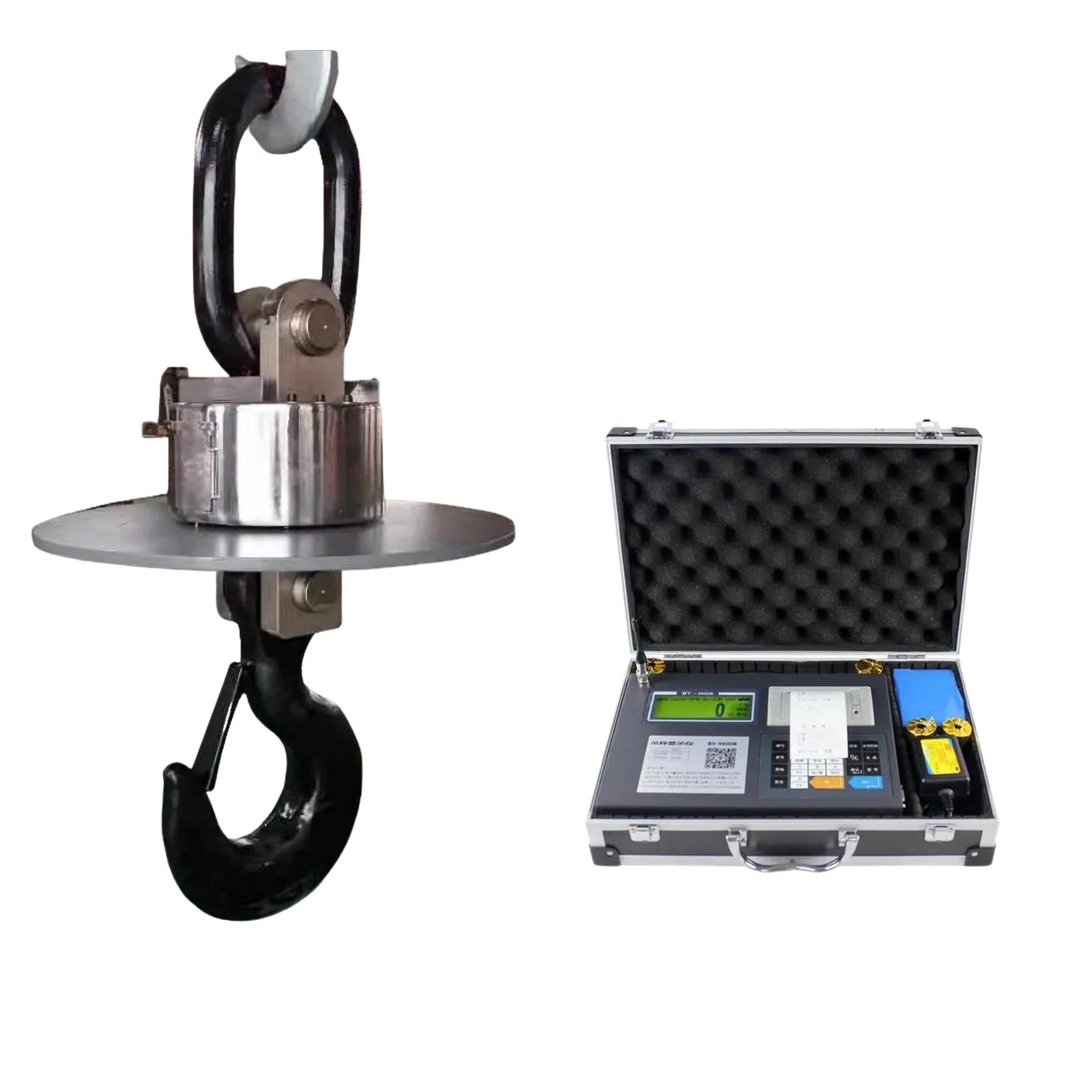 冶炼用5吨无线耐高温吊秤 行车称重0cs电子吊磅秤 蓝箭3吨吊钩称