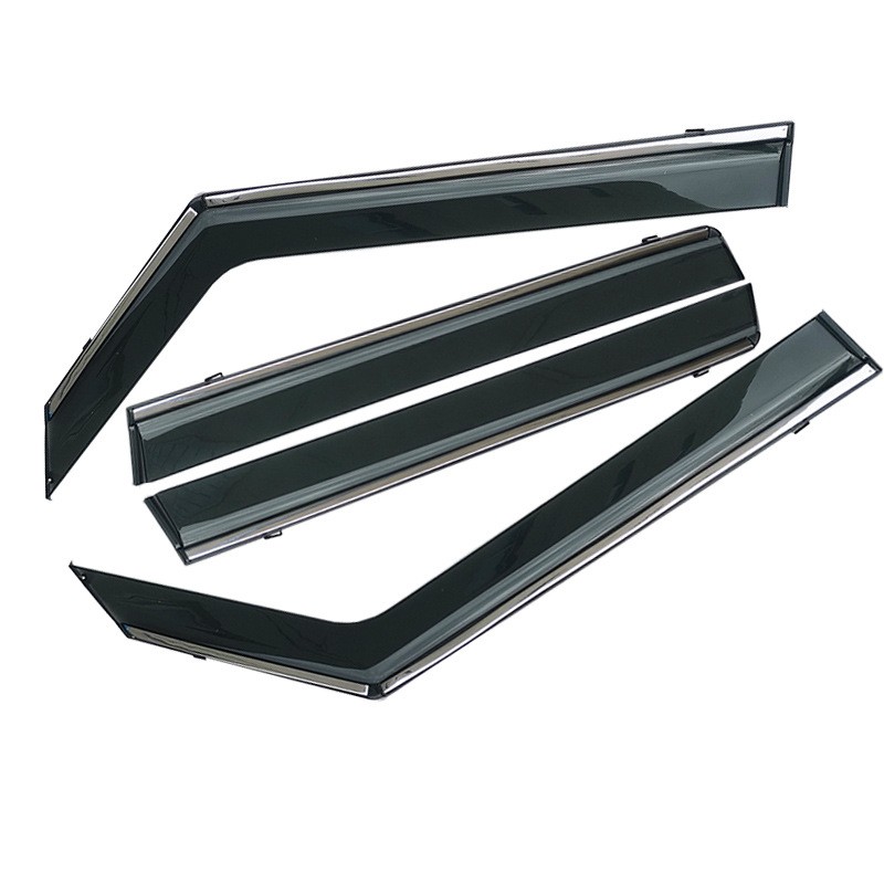 适用于北京bj30晴雨挡车门防雨条汽车改装车窗雨眉挡雨板条批代发