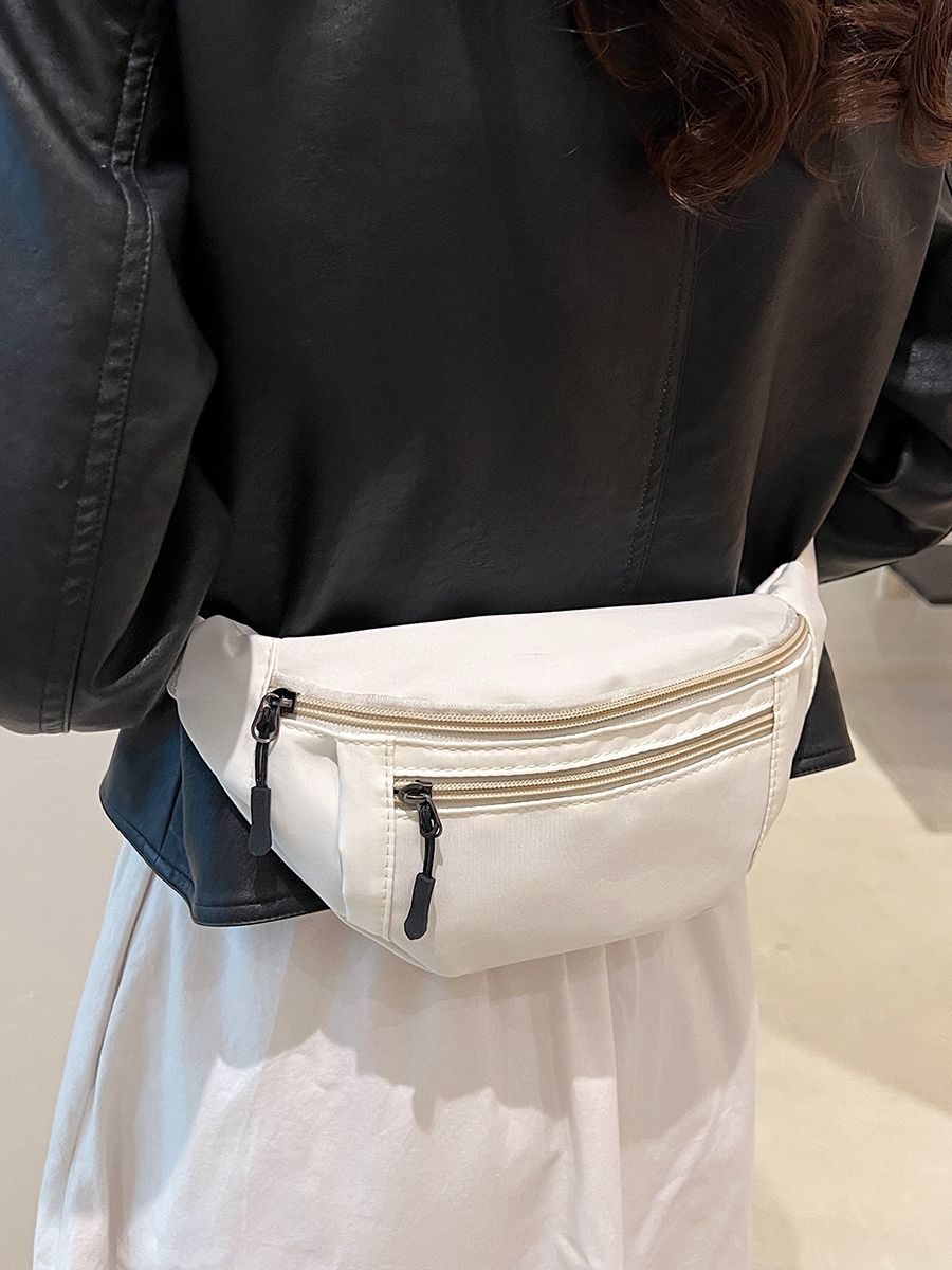 新款跨境热销运动腰包防水手机包韩版时尚腰包大容量腰包一件代发