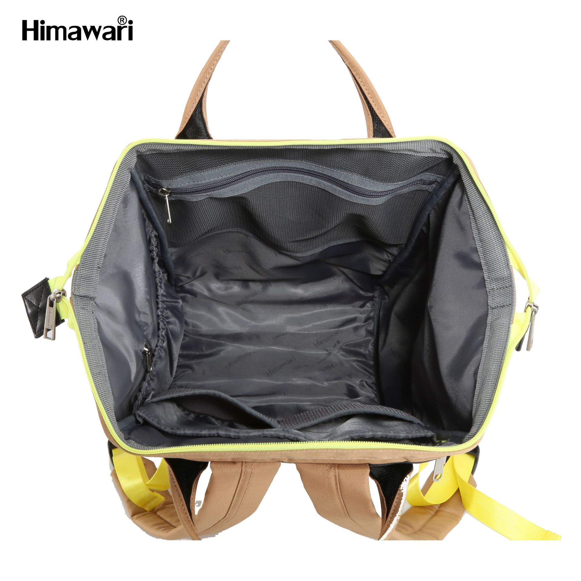 Himawari Unisex Backpack Junior High School Student College Students Bag Travel Anti-Theft Men's and Women's Backpacks