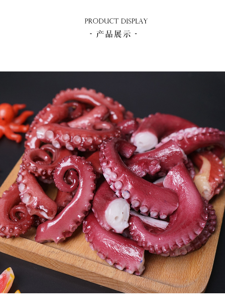 厂家批发仿真鱿鱼模型假鱿鱼须玩具铁板小鱿鱼巨型道具海鲜食物大