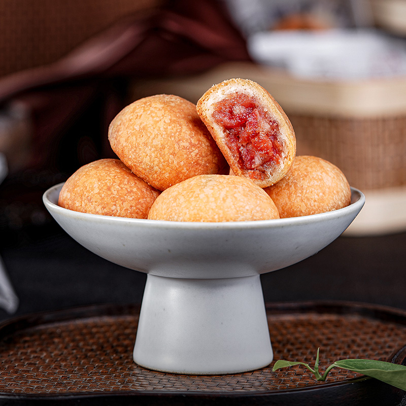 云腿小饼传统火腿月饼云南特产酥皮散装糕点早餐宵夜速食整箱中秋