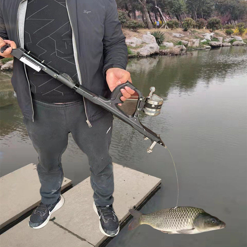 新型射鱼鱼抢两用打鱼弹弓高捕鱼鳔箭激光红外线射鱼全套
