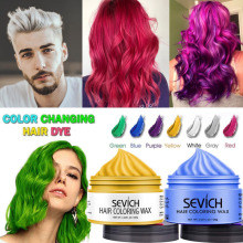 8 Coloer Temporary Hair Color Dye Hair Paint Wax Unisex Hair