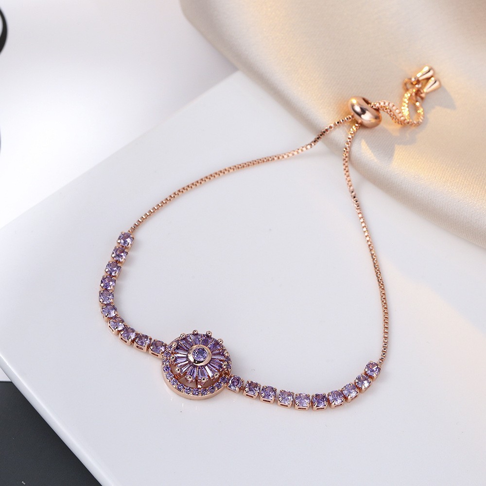 旋转幸运猫眼石吊坠个性小众设计钛钢项链ins风跨境欧美项链首饰