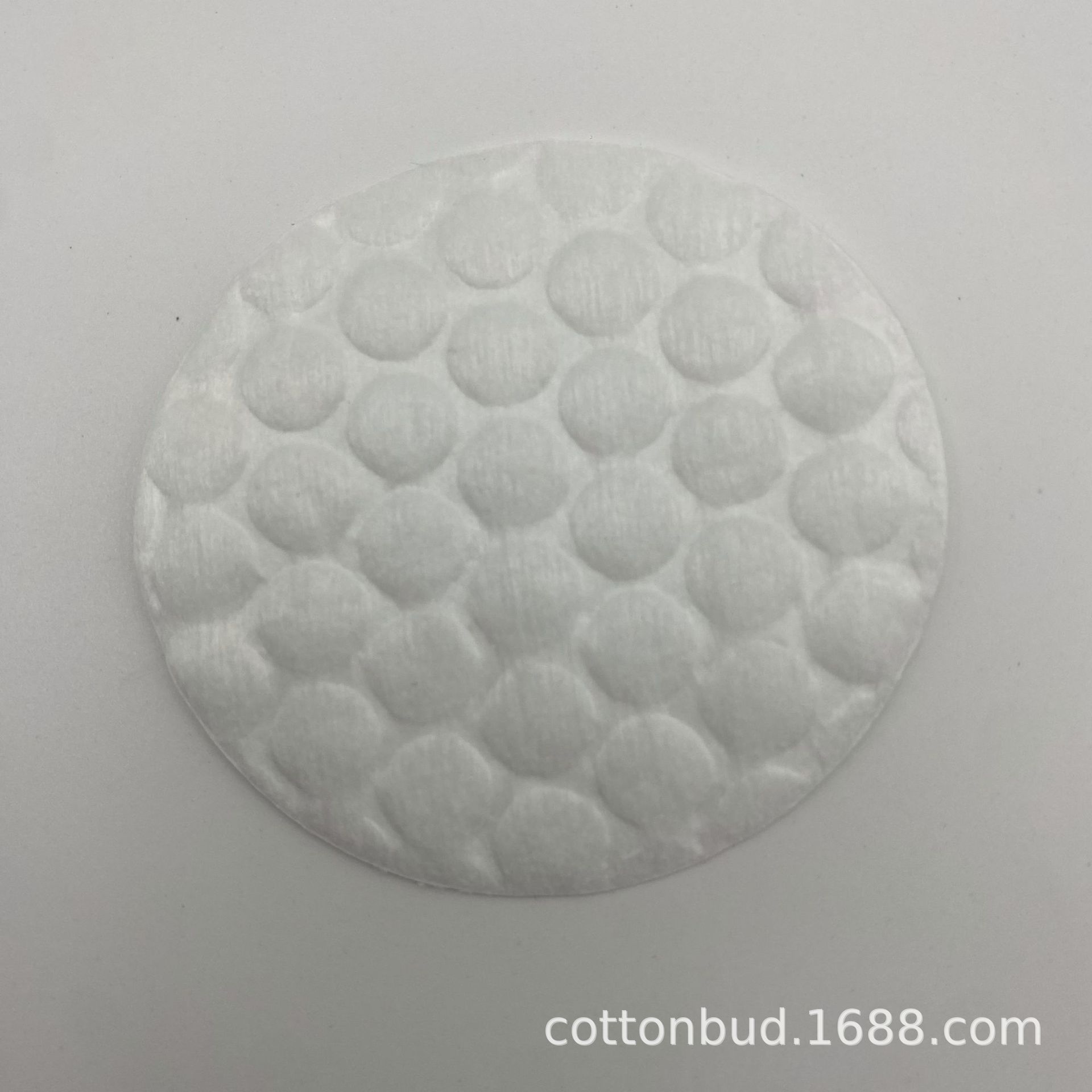 Factory Direct Sales Cotton Puff 100 Pieces Disposable Beauty Cotton Pad for Makeup Remover Cotton Puff Cotton, Spray Glue, Non-Woven Fabric, Synthetic