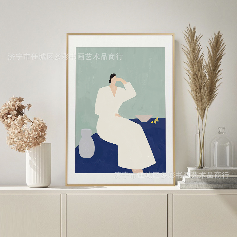 韩版人物装饰画