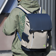 户外双肩包男士大容量电脑包旅行包潮牌背包男初中高中大学生书包