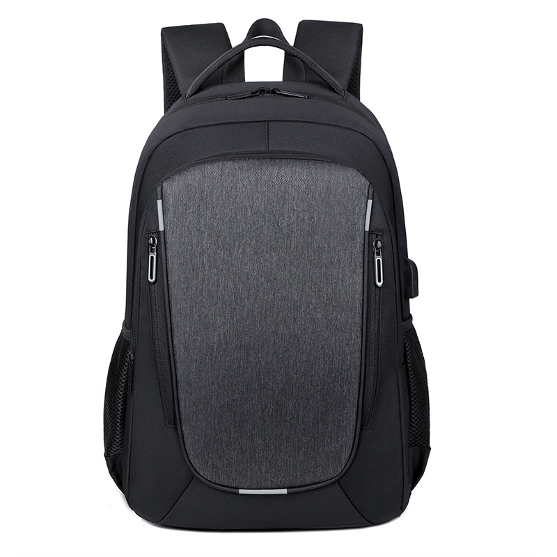 Cross-Border Men's Business Bag Laptop Bag Multifunctional Usb Backpack Large Capacity Backpack Printable Logo