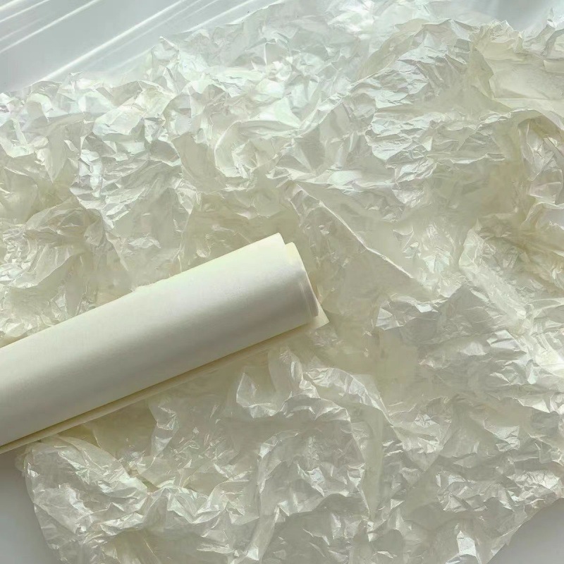 珠光雪梨纸ins风礼品包花包装纸摆拍背景拍照打底美甲饰品道具