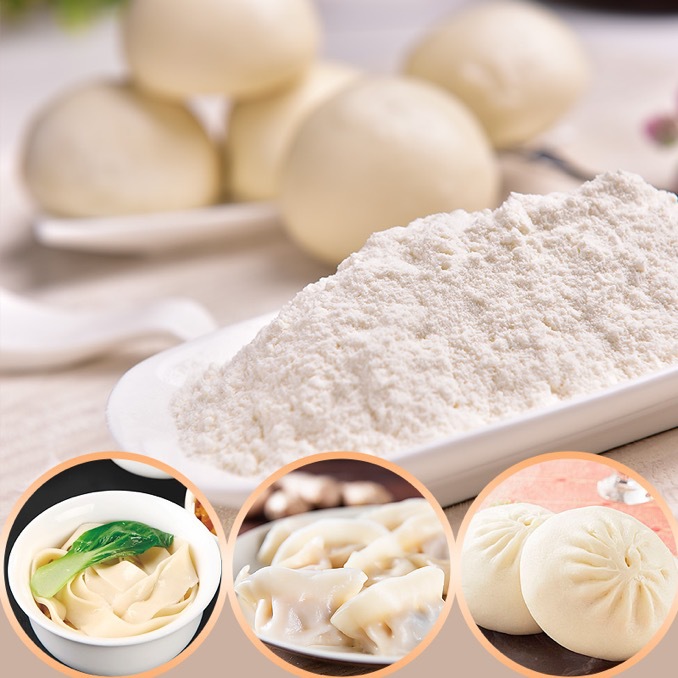鑫乐雪花粉5kg*2袋面条饺子馒头包子烙饼专用面粉内蒙古河套地区