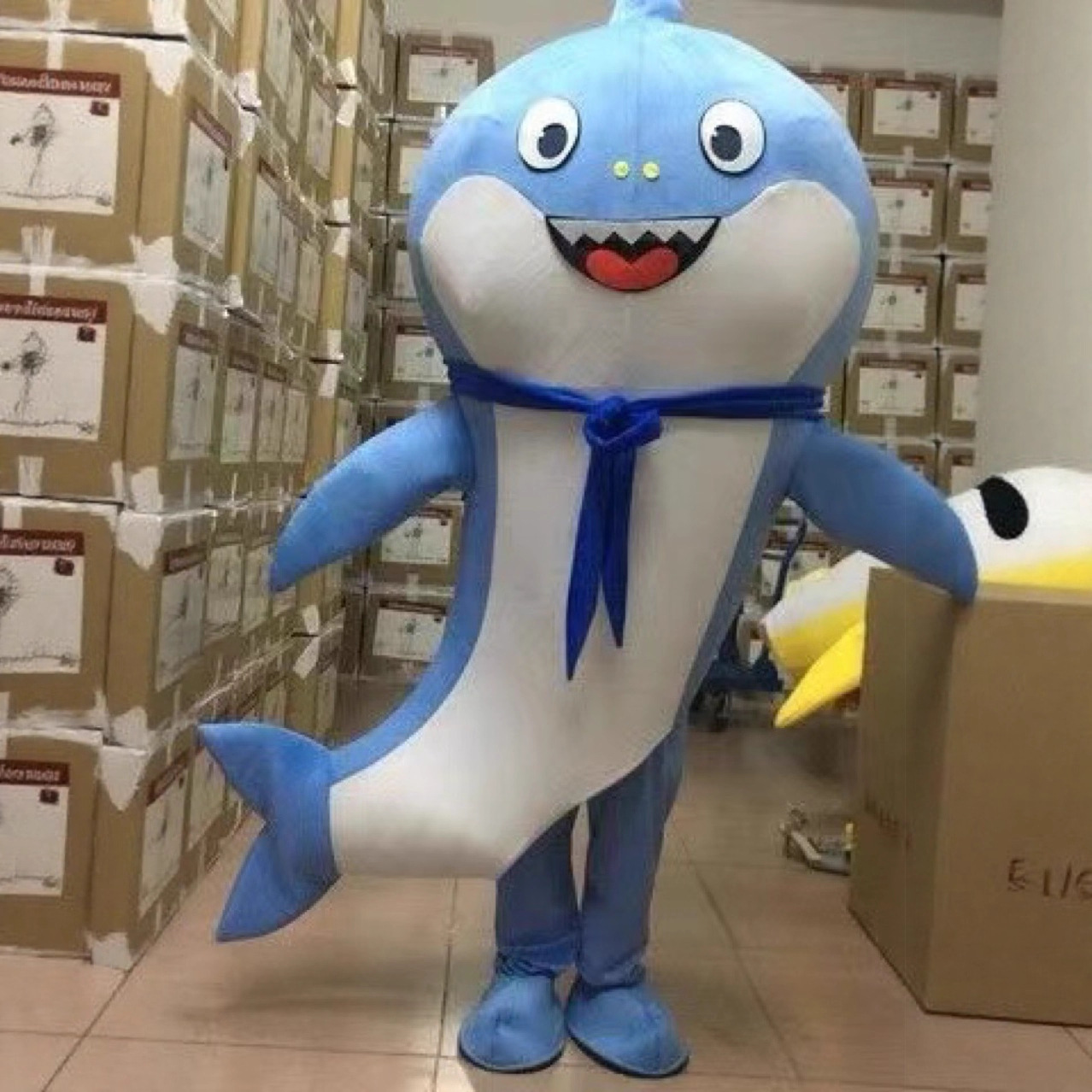 海绵宝宝派大星鲨鱼人偶服装海洋系列卡通玩偶