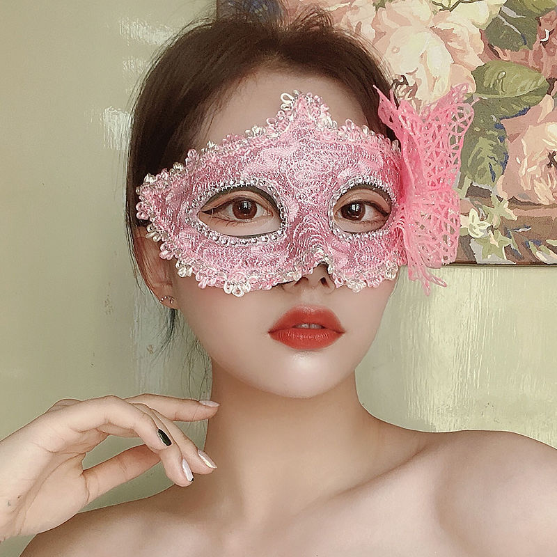 舞会面具万圣节成人儿童女款半脸公主艾莎化妆舞台表演道具批发