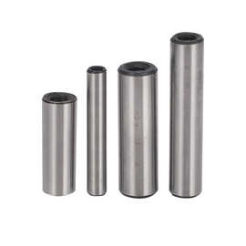 内螺纹圆柱销空心定位销轴螺丝拉拔销起拔销带孔销子gb120