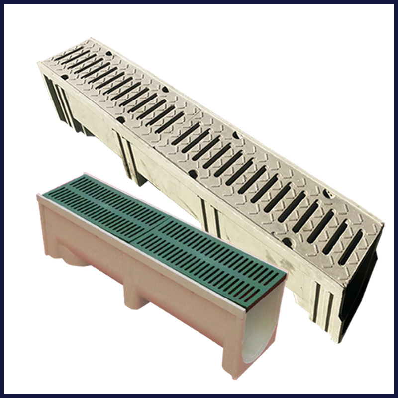 成品线性排水沟u型槽 不锈钢盖板厨房雨水沟槽地沟槽下水道排水槽