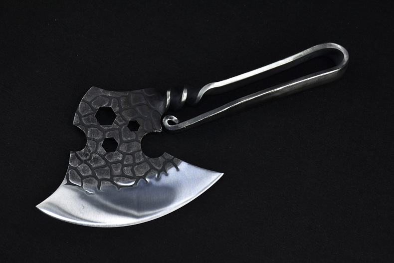 斧头劈柴户外家用手工锻打砍骨刀砍树砍柴开山斧子龙泉市手斧工具