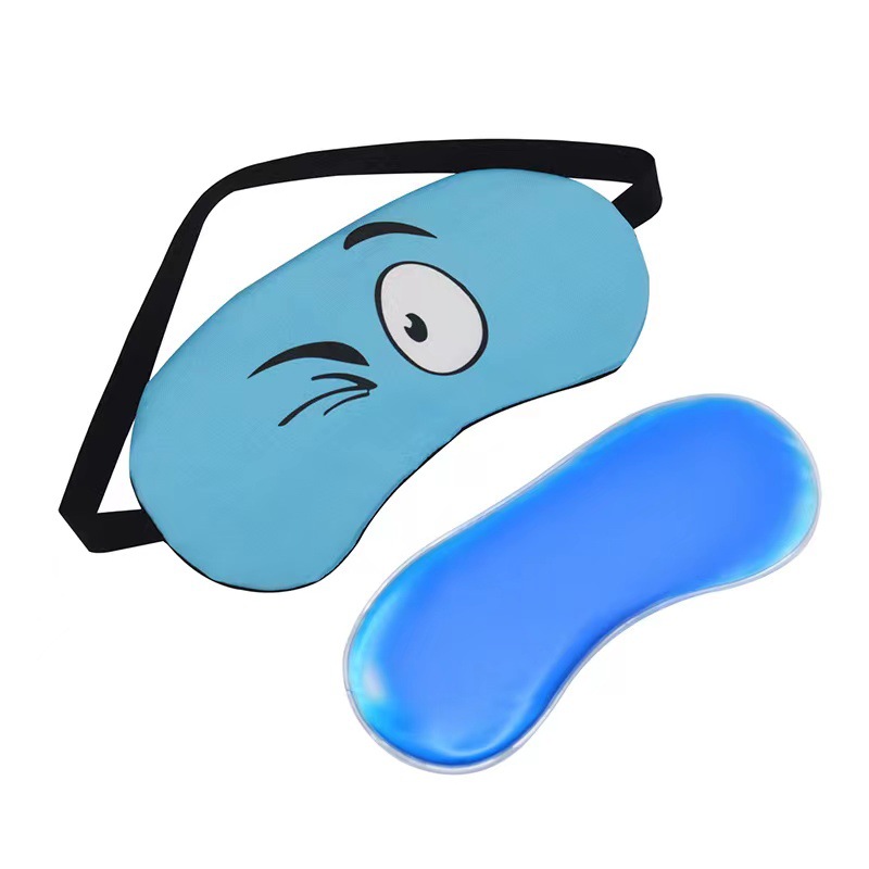 Ice Eyeshade Cute Cartoon Relieve Eye Fatigue Recycling Ice Pack Eye Shield Supermarket Stall Supply